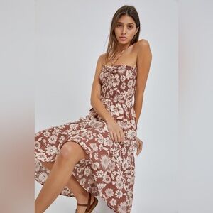 Floral Halter Dress